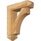 Ekena Millwork Westlake Arts and Crafts Rough Sawn Bracket w/ Offset Brace, Western Red Cedar, 6"W x 20"D x 24"H BKT0604X20X24WTL03RWR - alternate 1